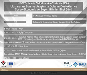 MSCA Bursları ve Sosyal Bilimler Çağrıları Bilgi Günü