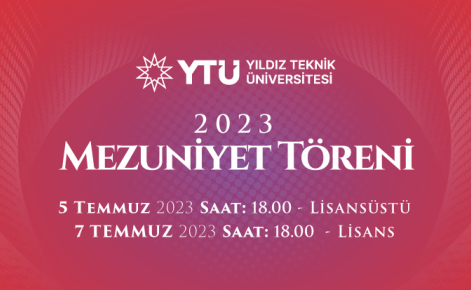 YTÜ 2023 Mezuniyet Töreni